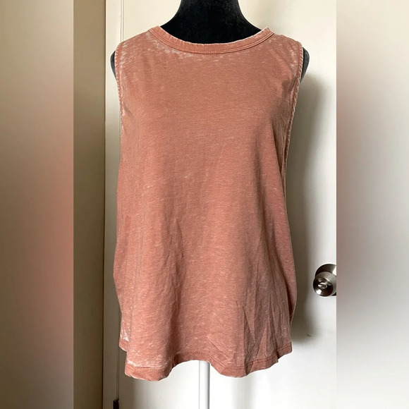 NWT Lulus Got the Power Cross Back Muscle Tank Pink Size Medium - Picture 2 of 12